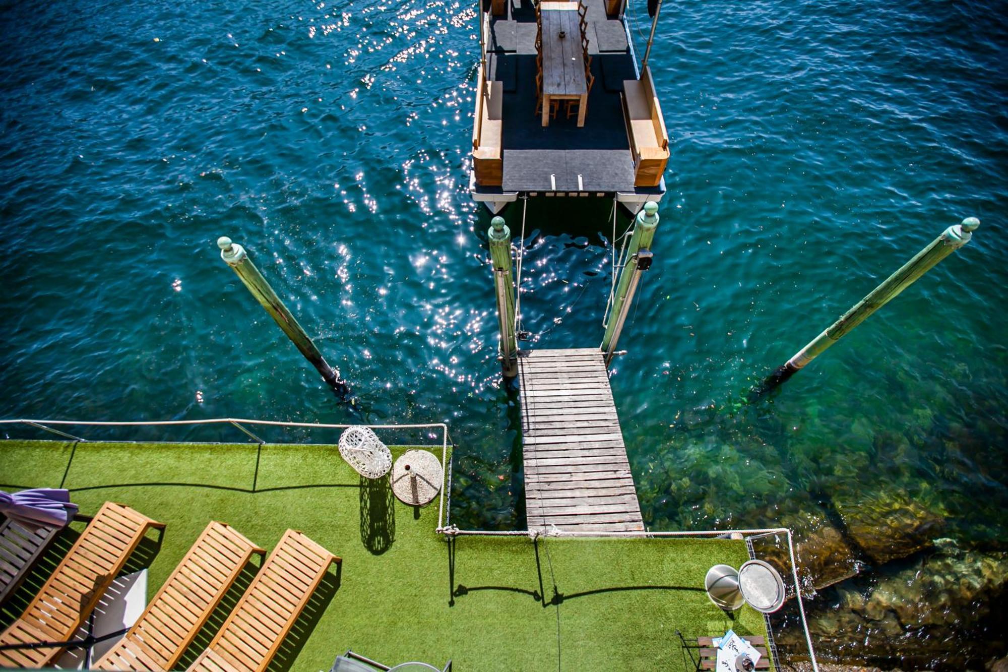 Hotel Darsena Di Riva Grande Moltrasio Exterior foto
