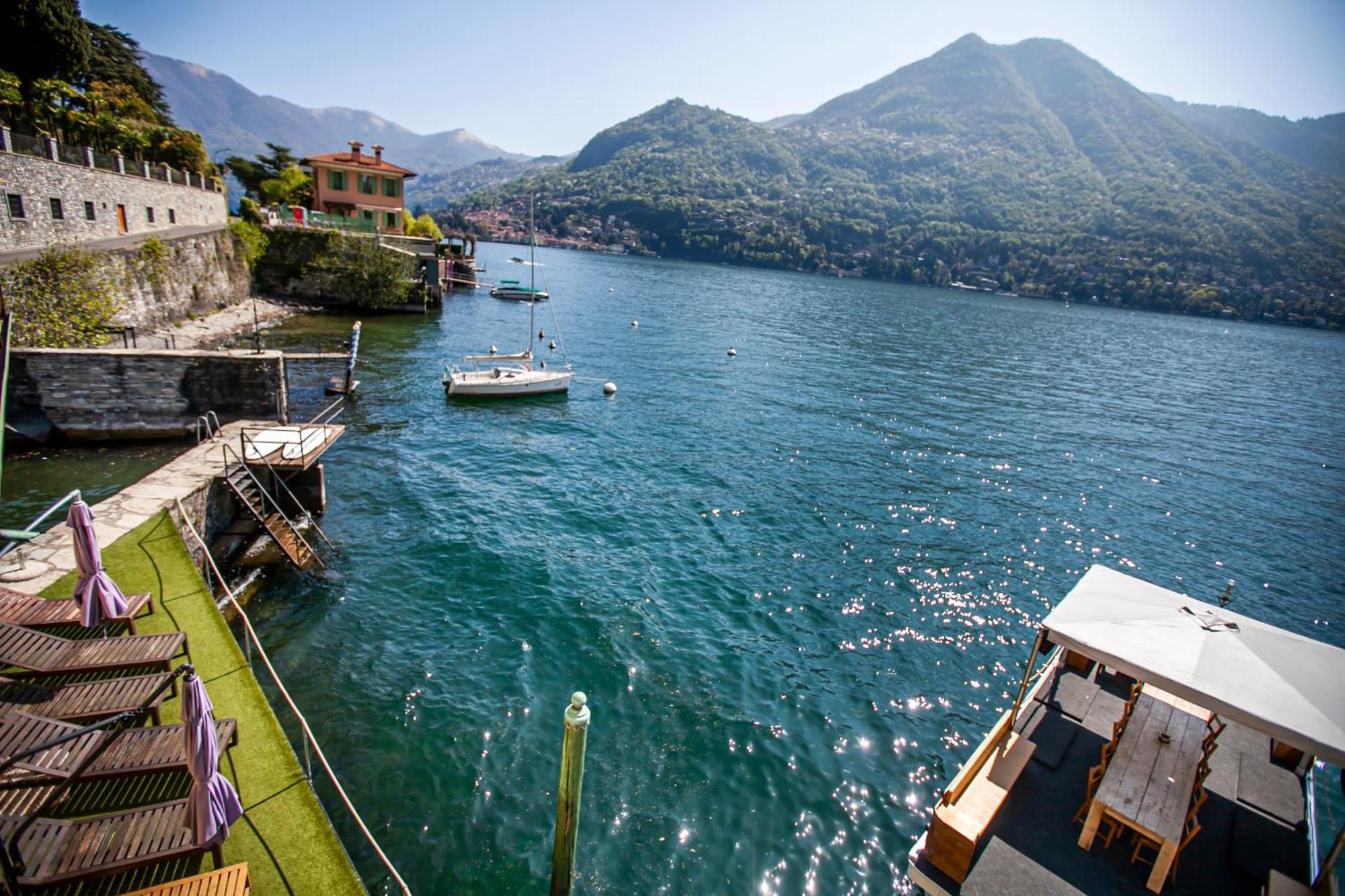 Hotel Darsena Di Riva Grande Moltrasio Exterior foto