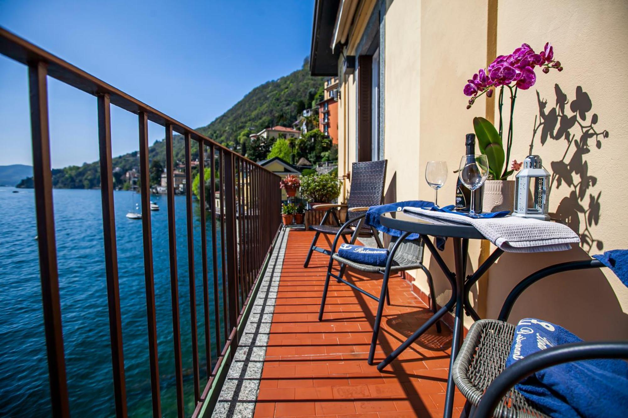 Hotel Darsena Di Riva Grande Moltrasio Exterior foto