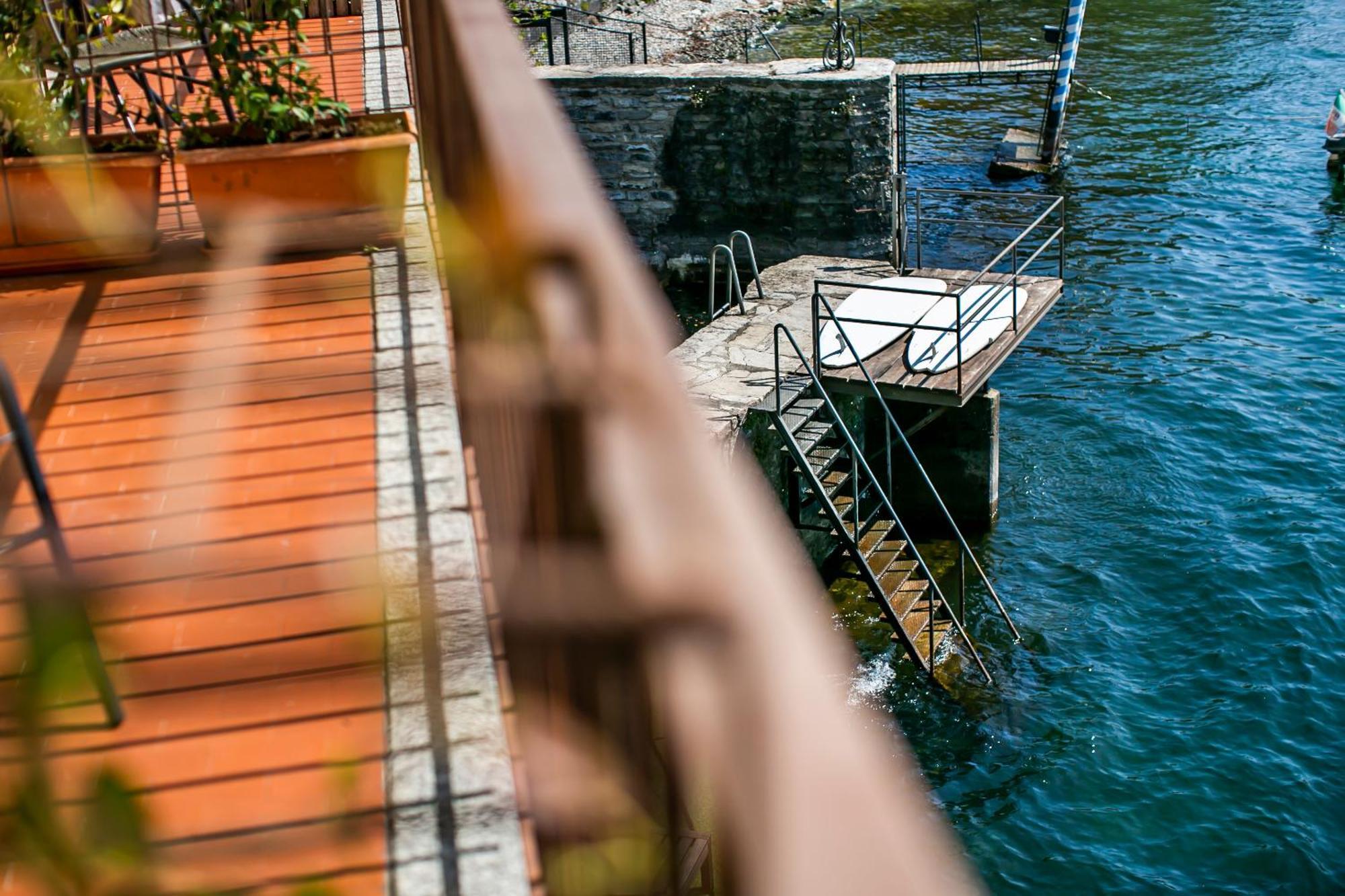 Hotel Darsena Di Riva Grande Moltrasio Exterior foto