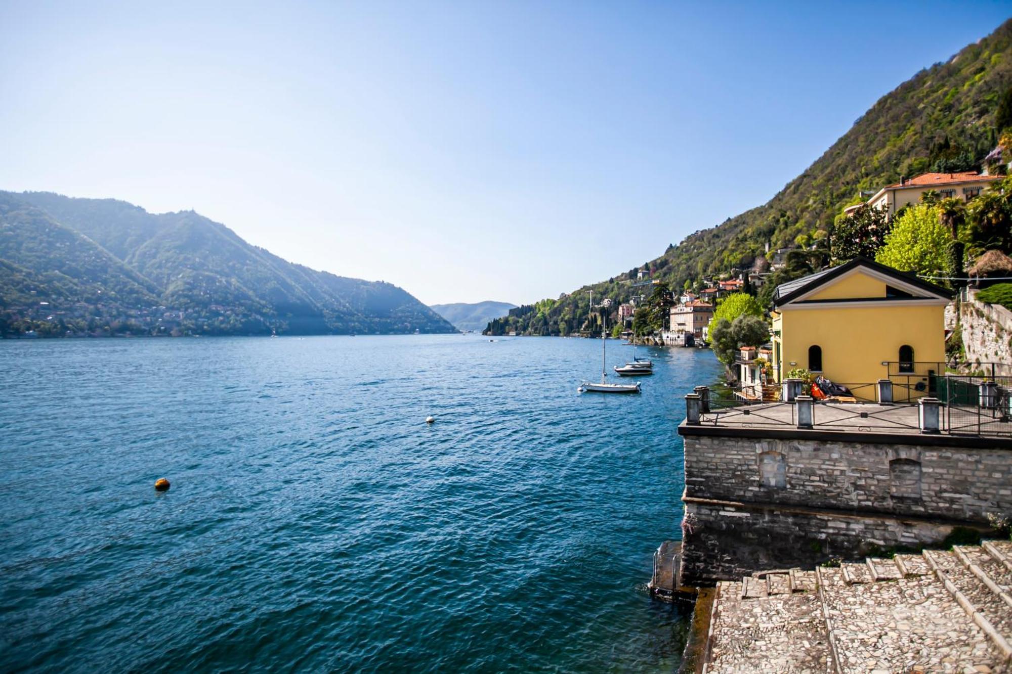 Hotel Darsena Di Riva Grande Moltrasio Exterior foto