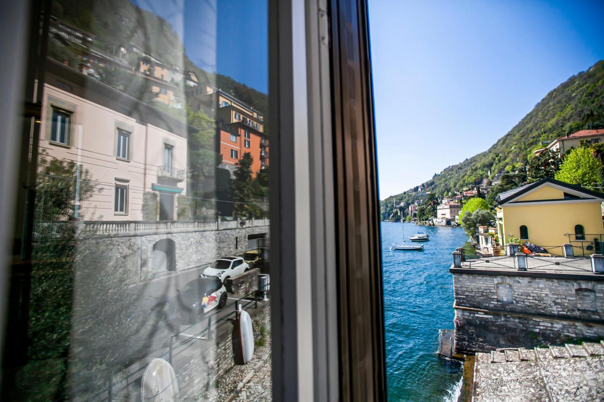 Hotel Darsena Di Riva Grande Moltrasio Exterior foto