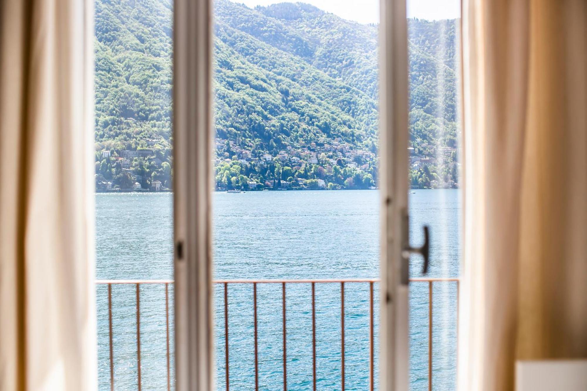 Hotel Darsena Di Riva Grande Moltrasio Exterior foto
