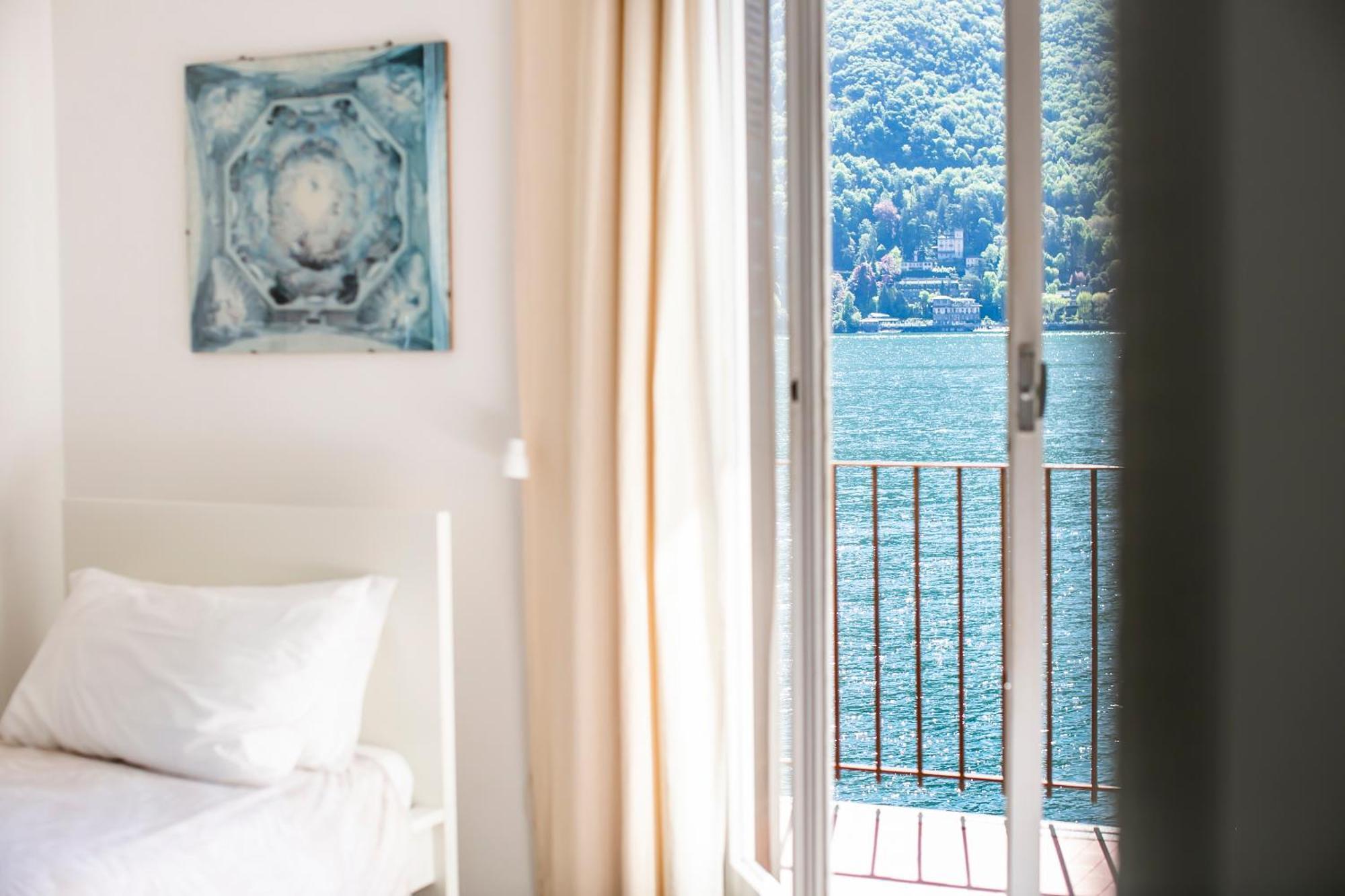 Hotel Darsena Di Riva Grande Moltrasio Exterior foto